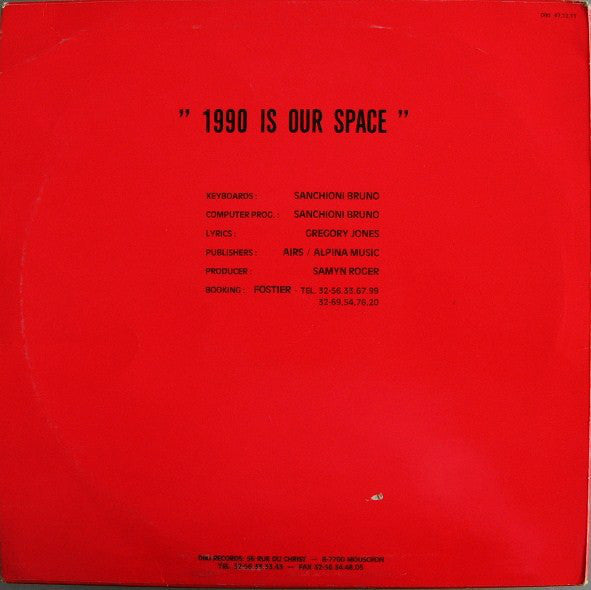 Dr. Phibes & Gregg Jones (2) : 1990 Is Our Space (12")