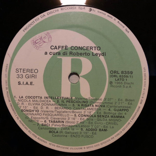 Various : Caffè Concerto  (LP, Comp, RE)