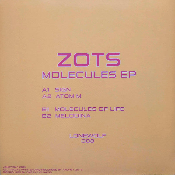 Zots* : Molecules EP (12", EP)