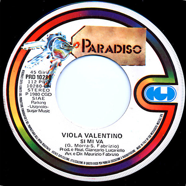 Viola Valentino : Anche Noi Facciamo Pace (7")