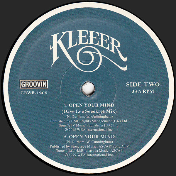 Kleeer : Tonight’s The Night (Good Time) / Open Your Mind (12")