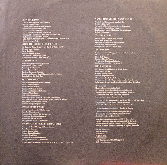 Nick Kamen : Nick Kamen (LP, Album)