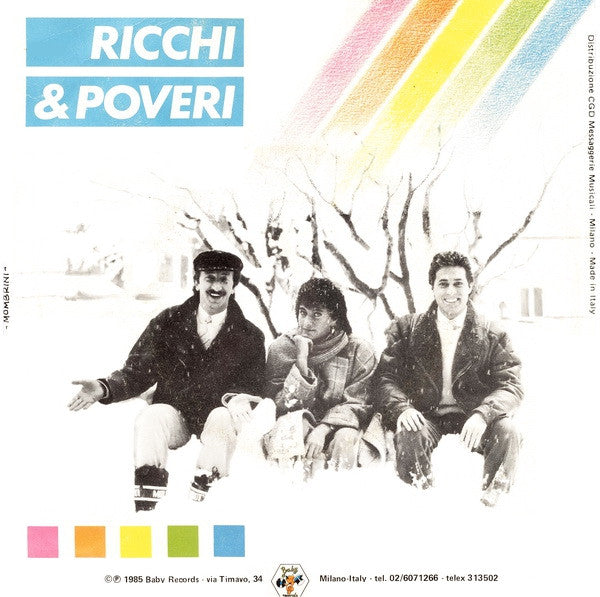Ricchi E Poveri : Se M'Innamoro (7", Single)