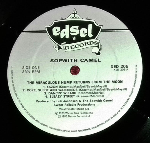 Sopwith Camel : The Miraculous Hump Returns From The Moon (LP, Album, RE)