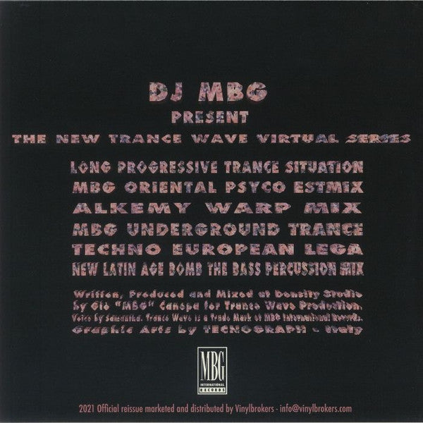 MBG : Trance Wave One (The Other Face Of MBG) (2x12", RE)