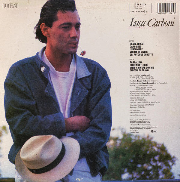 Luca Carboni : Luca Carboni (LP, Album)