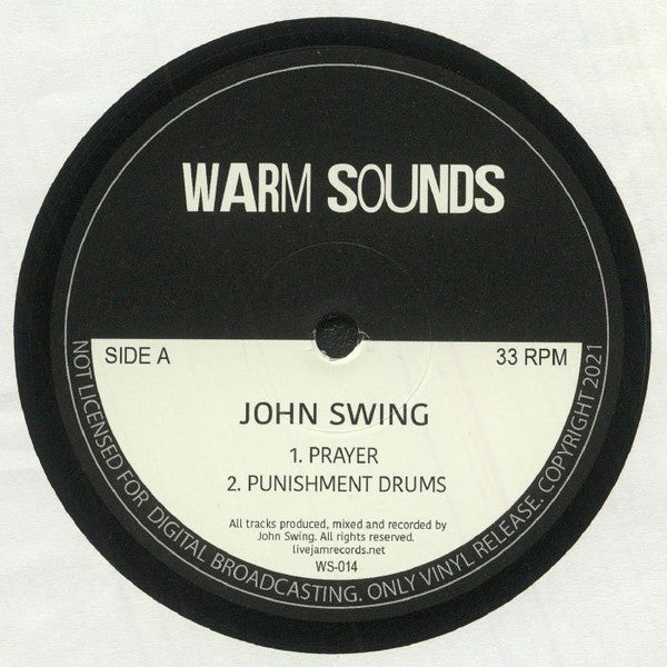 John Swing : Untitled (12", Ltd, Num)