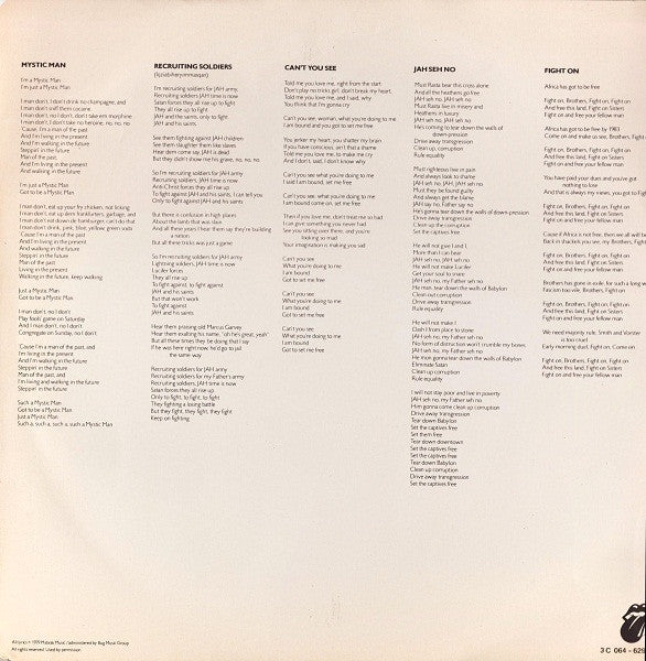 Peter Tosh : Mystic Man (LP, Album)