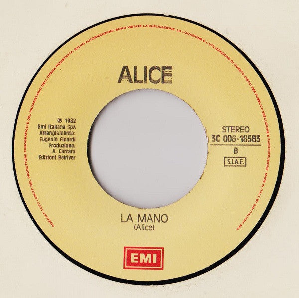 Alice (4) : Messaggio (7")