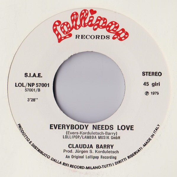 Claudja Barry : You Make Me Feel The Fire  (7")