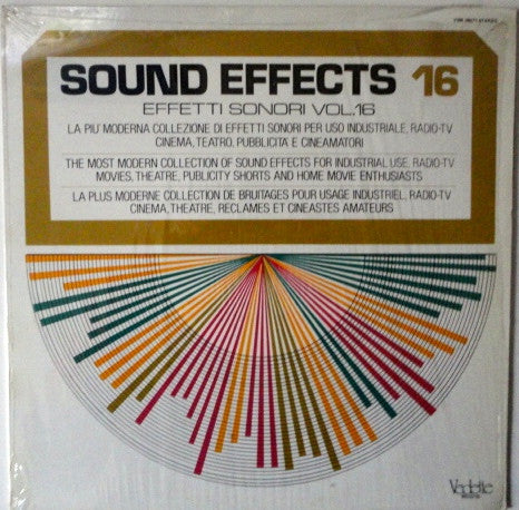 No Artist : Sound Effects 16 - Effetti Sonori Vol.16 (LP)