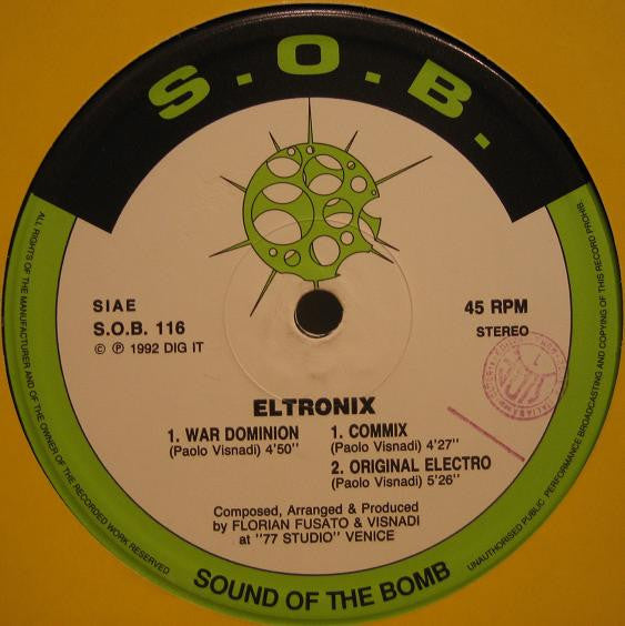 Eltronix : War Dominion (12")