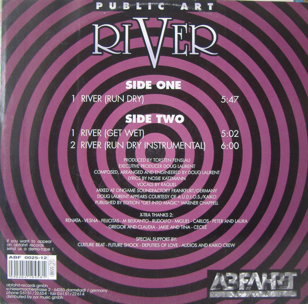 Public Art : River (12")
