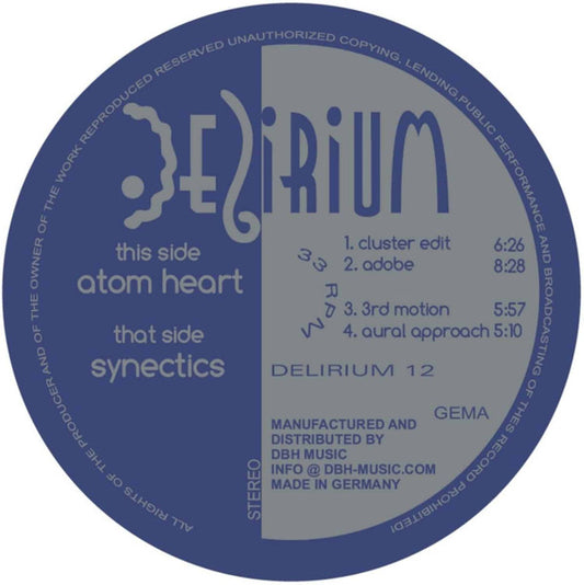 Atom Heart / Synectics : Untitled (12", RM)