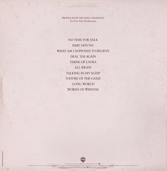 Christopher Cross : Another Page (LP, Album)