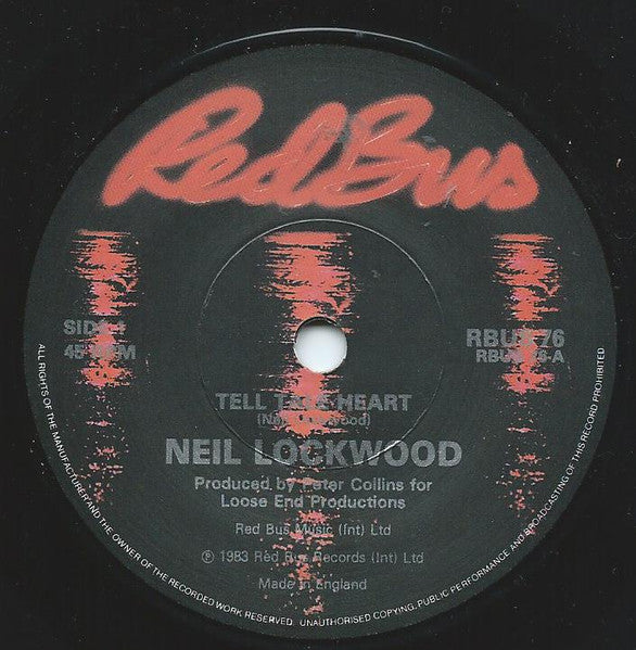 Neil Lockwood : Tell Tale Heart (7")