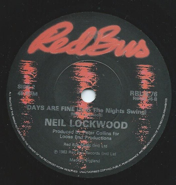 Neil Lockwood : Tell Tale Heart (7")