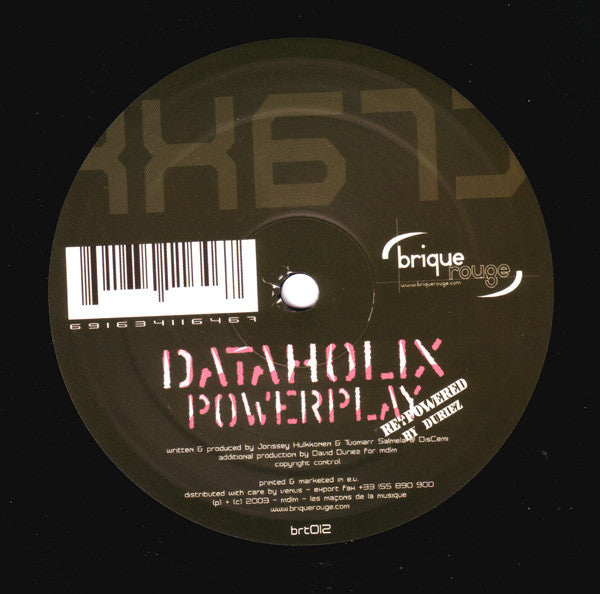 Dataholix : Powerplay (12")