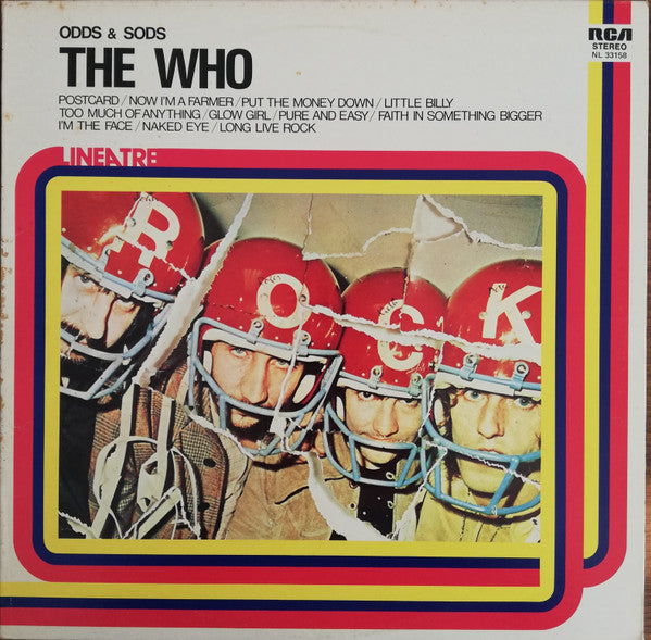 The Who : Odds & Sods (LP, Comp, RE)