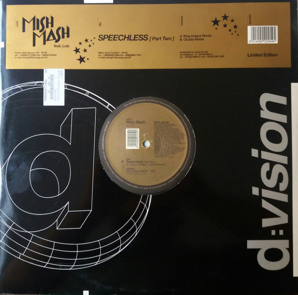 Mish Mash (2) Feat. Lois : Speechless (Part Two) (12", Ltd)