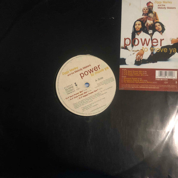 Ziggy Marley And The Melody Makers : Power To Move Ya (12")