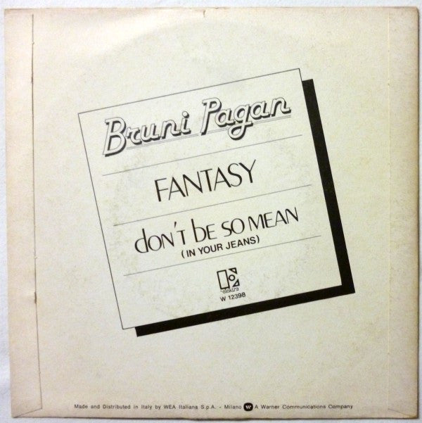 Bruni Pagan : Fantasy (7")