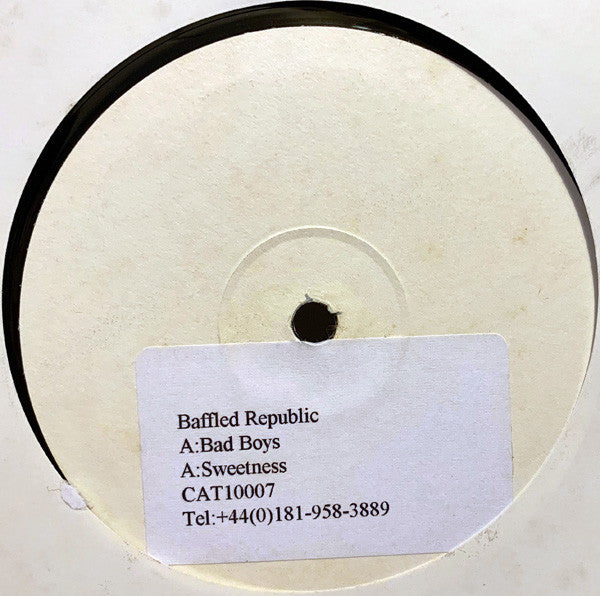 A Baffled Republic : Bad Boys (10", W/Lbl, Sti)