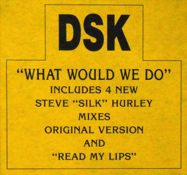 DSK : What Would We Do (12")