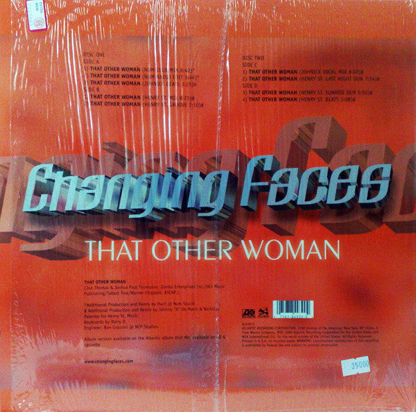 Changing Faces : That Other Woman (2x12")