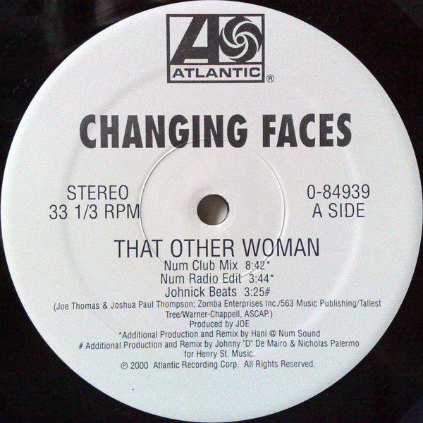 Changing Faces : That Other Woman (2x12")