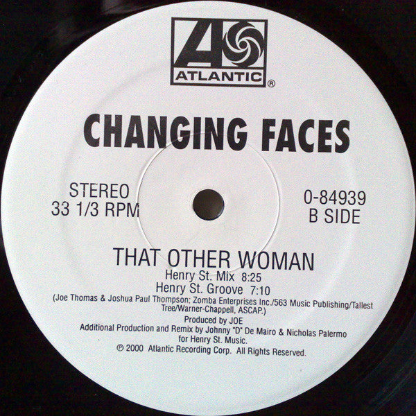 Changing Faces : That Other Woman (2x12")