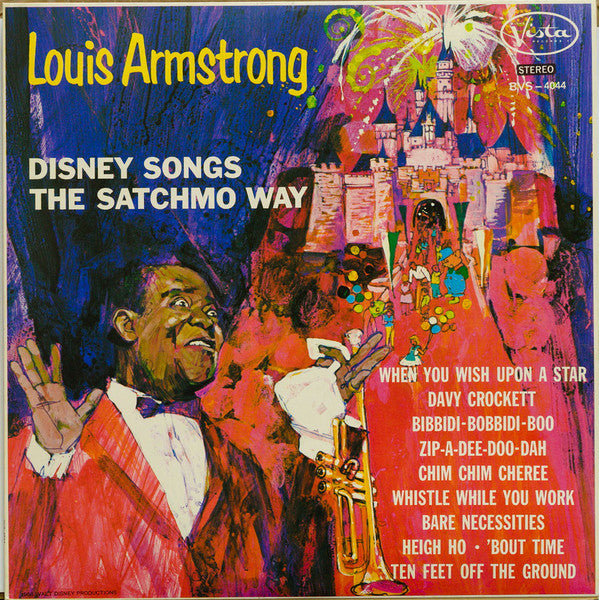 Louis Armstrong : Disney Songs The Satchmo Way (LP, Album)