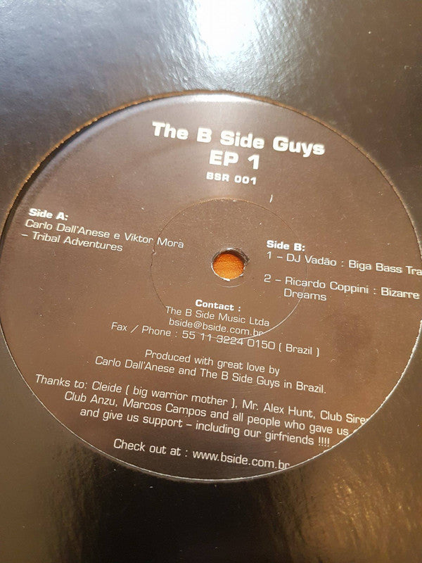 Carlo Dall'anese, DJ Vadão, Ricardo Coppini : The B Side Guys - EP 1 (12", EP, S/Edition)