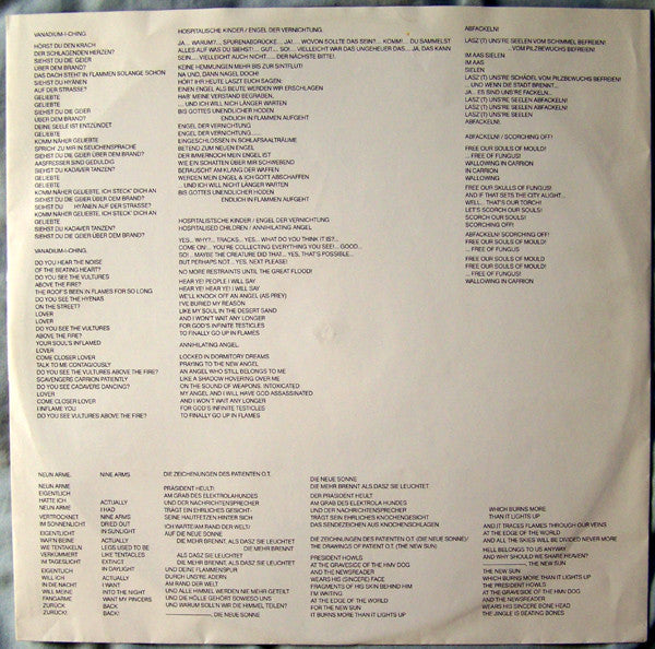 Einstürzende Neubauten : Zeichnungen Des Patienten O.T. (Drawings Of Patient O.T.) (LP, Album, RP)