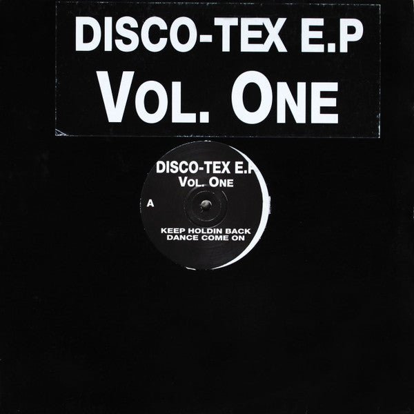 Disco-Tex : Vol. One (12", EP)