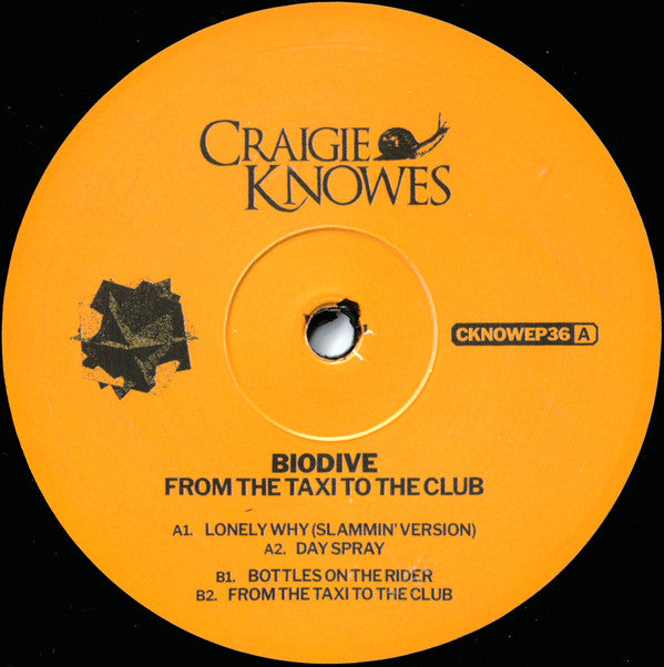 Biodive : From The Taxi To The Club (12")