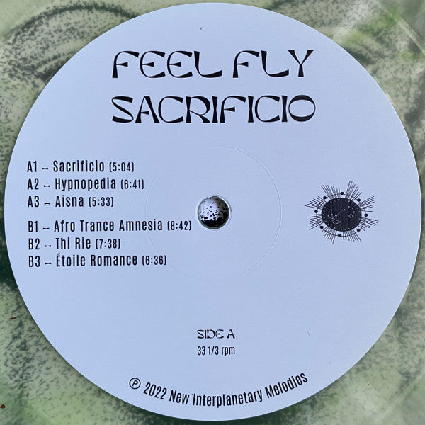 Feel Fly : Sacrificio (12", EP, Ltd, Tra)