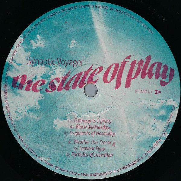 Synaptic Voyager : The State Of Play (12", EP)