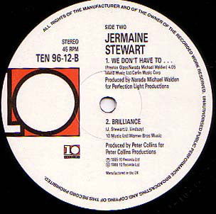 Jermaine Stewart : We Don't Have To... (12", Single, RE)