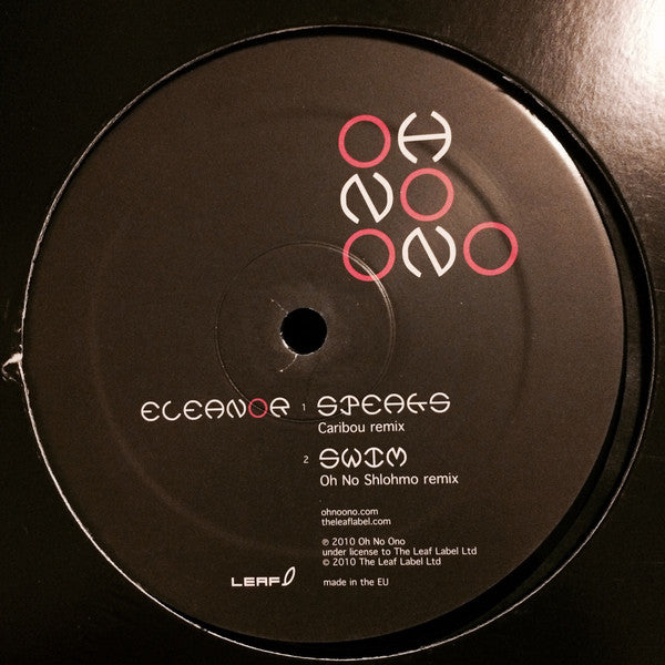 Oh No Ono : Eleanor Speaks (Caribou Remix) (12", Ltd)