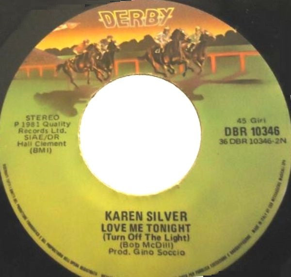 Karen Silver : Set Me Free (7")