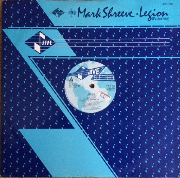 Mark Shreeve : Legion (Razor Mix) (12")