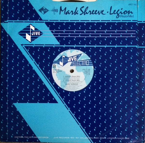 Mark Shreeve : Legion (Razor Mix) (12")