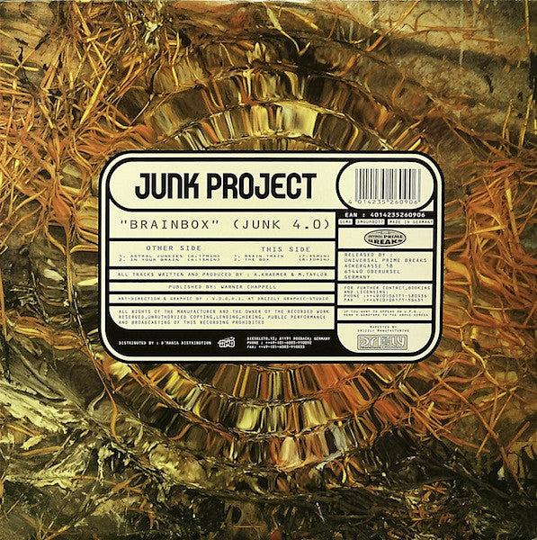 Junk Project : Brainbox (Junk 4.0) (12")