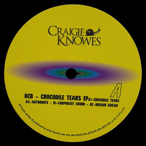 OCB (5) : Crocodile Tears EP (12", EP)