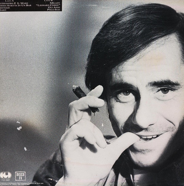 Roberto Vecchioni : Milady (LP, Album)