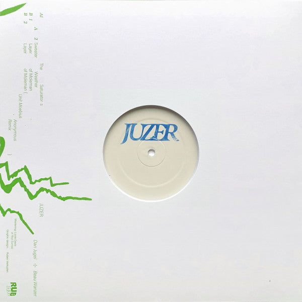 Juzer : Layer Of Moleman (12", EP, RP, Whi)