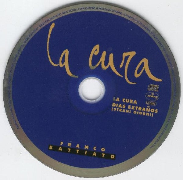 Franco Battiato : La Cura (CD, Single)