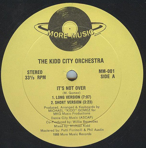 The Kidd City Orchestra : It's Not Over / Voices Inside My House (12")