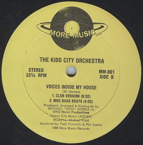 The Kidd City Orchestra : It's Not Over / Voices Inside My House (12")